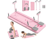 6 in 1 Multi-Purpose Foldable Pilates Reformer Board Set With Timer Pilates Equipment for Home