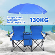 Waterproof Oxford Low Mini Foldable Beach Chair Detachable Beach Umbrella With Cup Holder